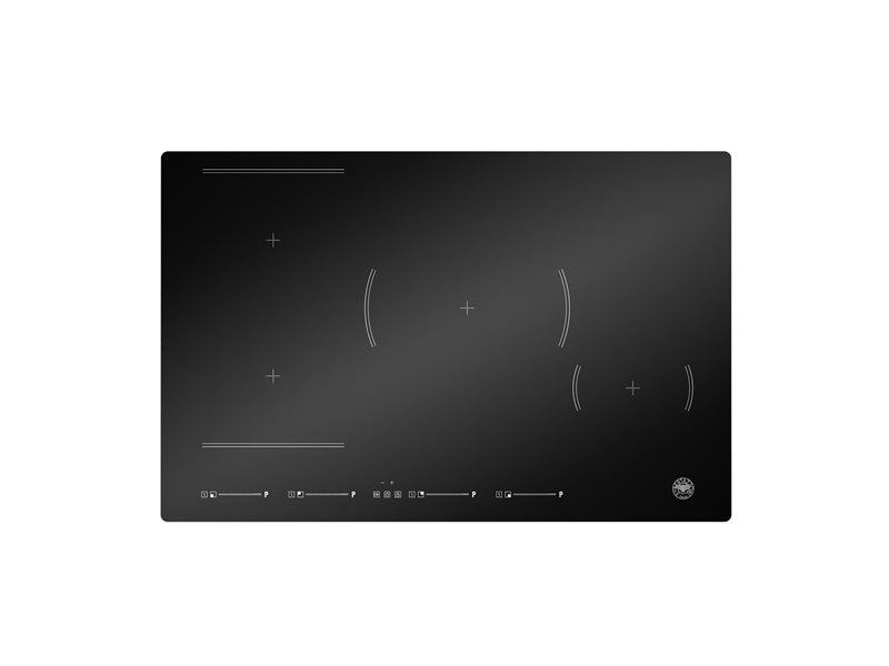 Bertazzoni P784I1M30NVS 78cm induction hob, 1 multizone Modern Series-Black