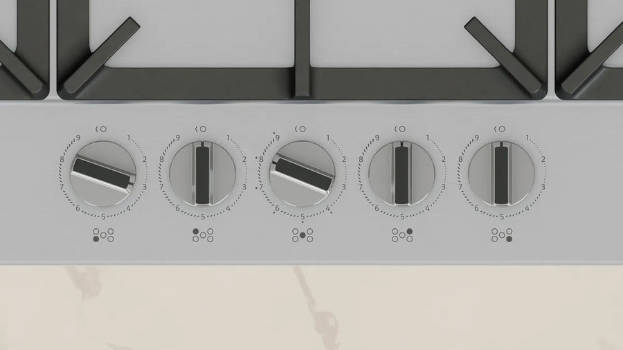 NEFF T29CIR8N0 N70 Gas hob 90 cm Stainless steel