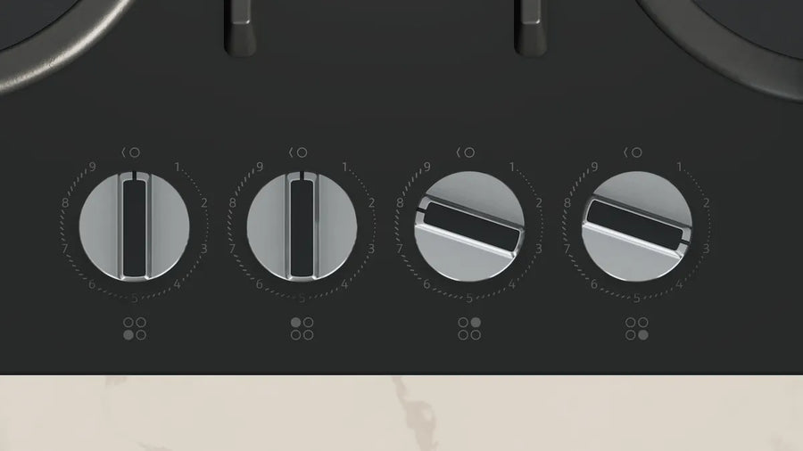 NEFF T26PIP4S0 N70 Gas hob 60 cm Tempered glass-Black