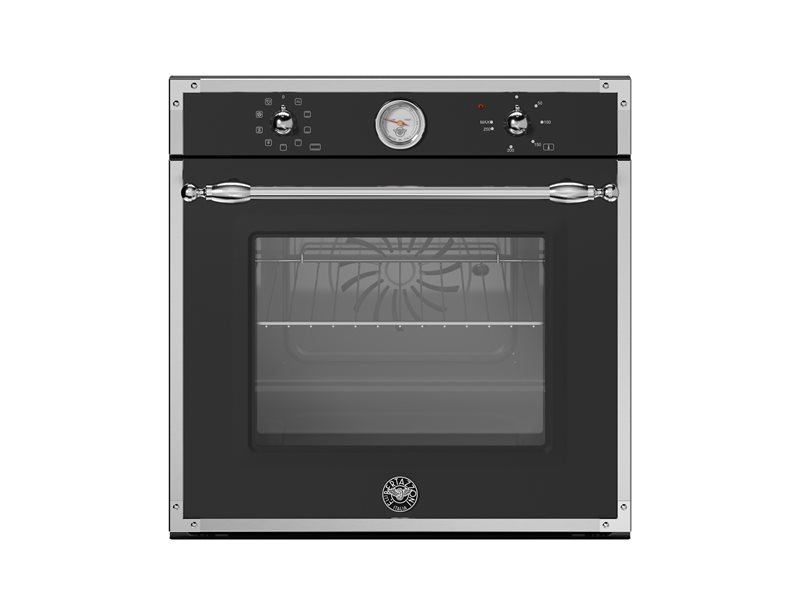 Bertazzoni F609HEREKTNE 60cm Electric Built-in Oven 9 functions with thermometer Heritage Series-Black