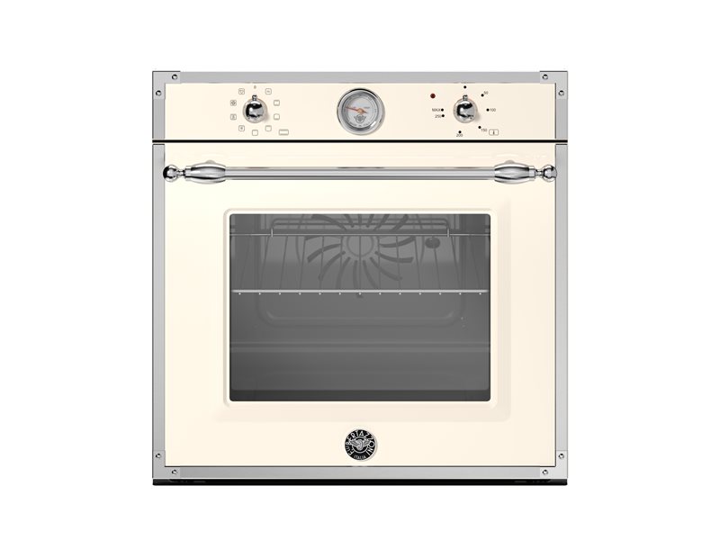 Bertazzoni F609HEREKTAX 60x45cm Combi-Microwave Oven, LED touch Display Modern Series- Ivory/Chrome