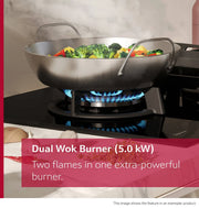 NEFF T29RHS4S0 N90 Gas hob 90 cm Tempered glass, Black