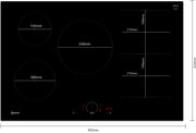 NEFF T58FHW1L0 N70 Induction hob 80 cm surface mount without frame