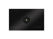 Bertazzoni P904IHK2M30NT 90 cm Induction Hob with Integrated Hood, 4 Cooking Zones and Knobs Controls Professional Series-Black Glass