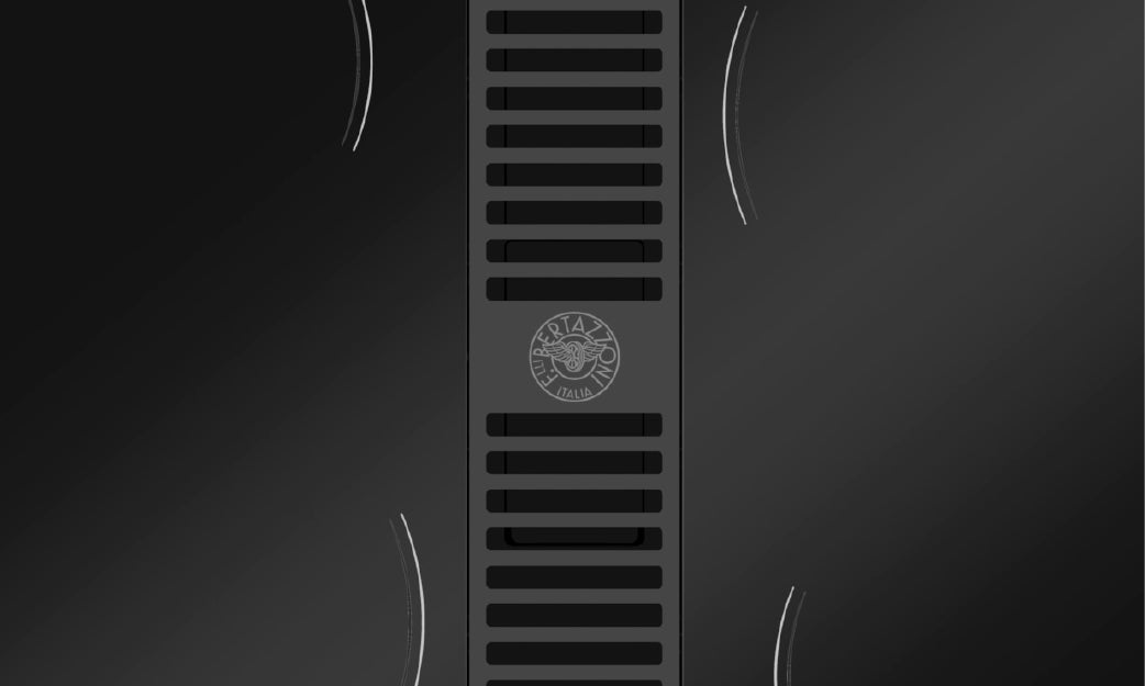Bertazzoni P604ICH30NP 60 cm induction hob with integrated hood Modern Series