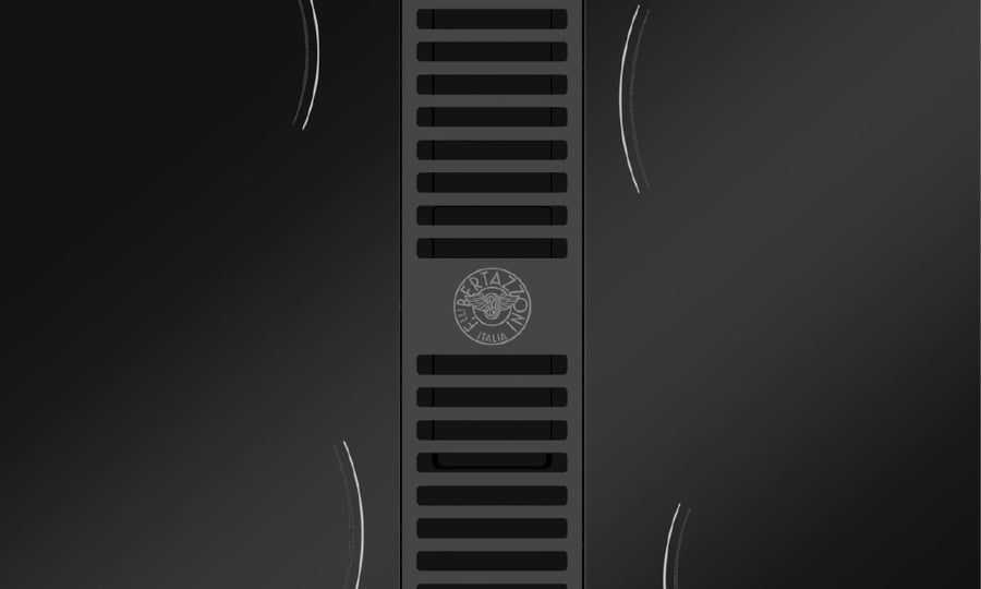 Bertazzoni P604ICH30NP 60 cm induction hob with integrated hood Modern Series