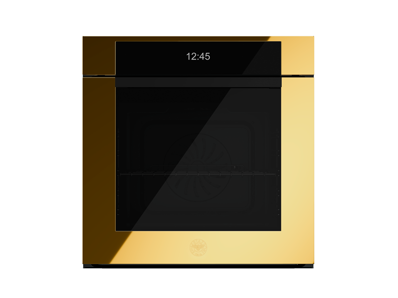 Bertazzoni FMOD6117PTG3 60cm Electric Pyro Built-in Oven, TFT display Modern Series- Mirror Gold
