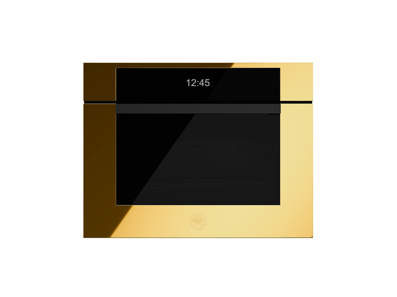 Bertazzoni FMOD4077MTG3 60x45cm Combi-Microwave Oven, TFT Display Modern Series-Mirror Gold