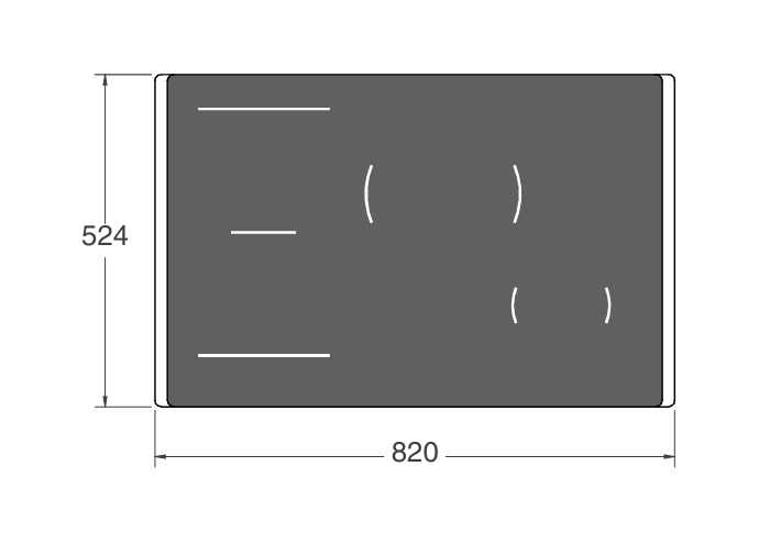 Bertazzoni P784I1M37XT 78 cm Induction Hob with Metal Frame, 4 cooking zones, TFT display Modern Series- Black & Stainless Steel