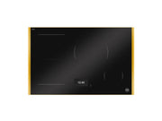 Bertazzoni P784I1M37GT 78 cm Induction Hob with Metal Frame, 4 cooking zones, TFT display Modern Series- Black & Gold