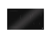 Bertazzoni P905I1M30NP 90 cm Induction Hob, 5 cooking zones, hidden white LED slider Modern Series-Black Glass