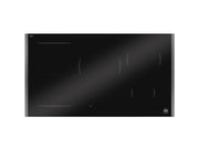 Bertazzoni P905I1M30CP 90 cm Induction Hob with Metal Frame, 5 cooking zones, hidden white LED slider Modern Series-Black