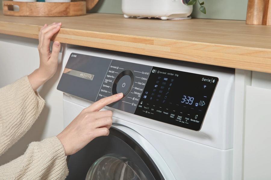 Bosch WGH254A0GB Series 6 Washing machine, front loader 10 kg max. 1400 rpm-White
