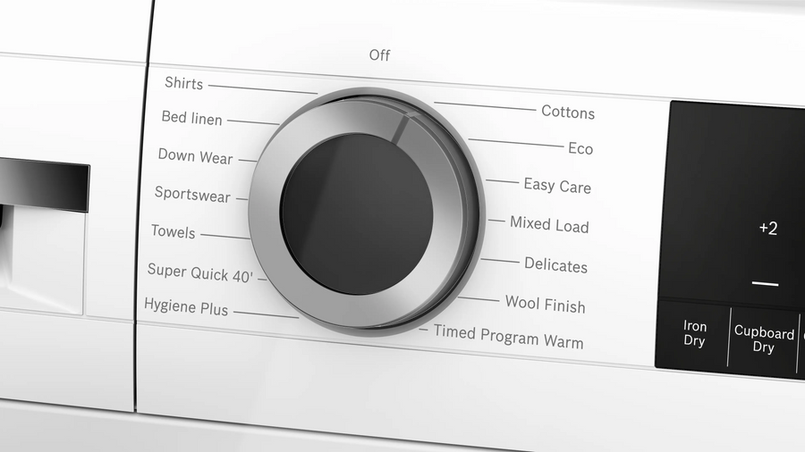 Bosch WQG24502GB Series 6 Heat pump tumble dryer 9 kg-White