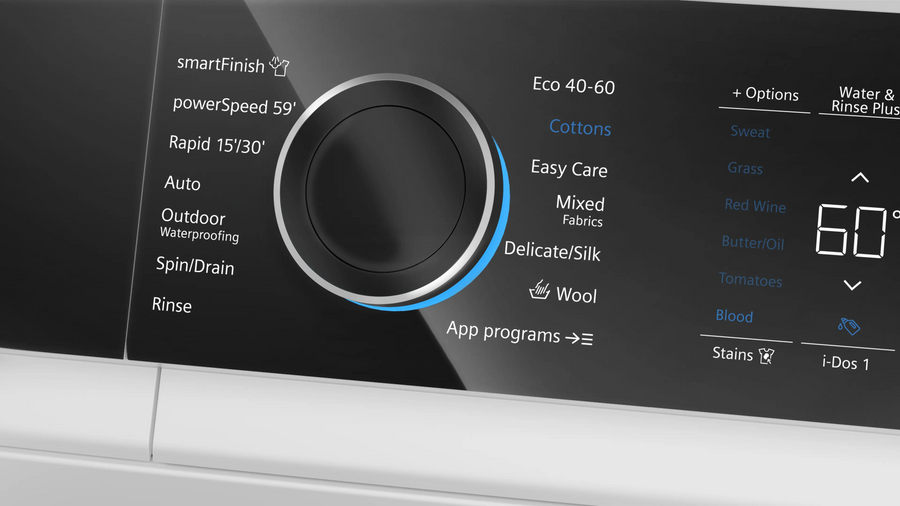 Siemens WG66B2A1GB iQ700 Washing machine, front loader 11 kg max. 1600 rpm-White