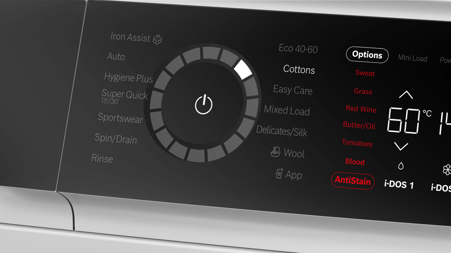 Bosch WGB264A1GB Series 8 Washing machine, front loader 11 kg max. 1400 rpm-White