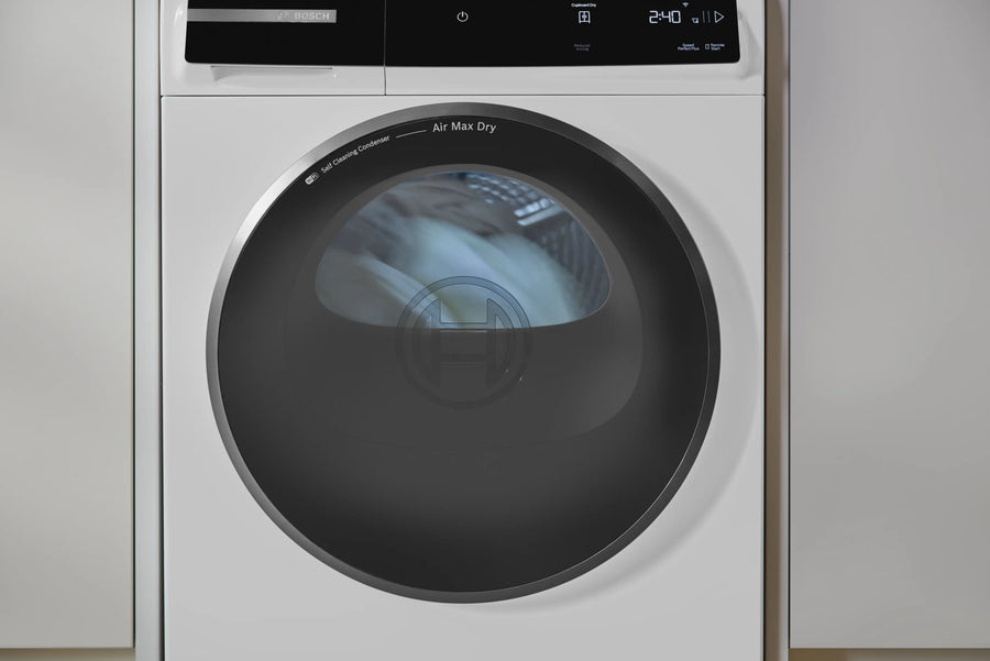 Bosch WRB247C9GB Series 8, Heat pump tumble dryer, 9 kg-White
