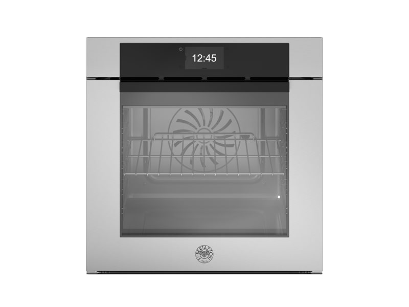 Bertazzoni FMOD6117CTX3 60 cm Electric Pyro Built-in Oven, TFT display, total steam Modern Series-Stainless Steel
