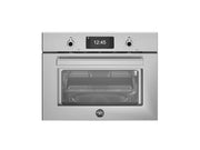 Bertazzoni FPRO4077MTX3 60x45cm Combi-Microwave Oven, TFT Display Professional Series-Stainless Steel