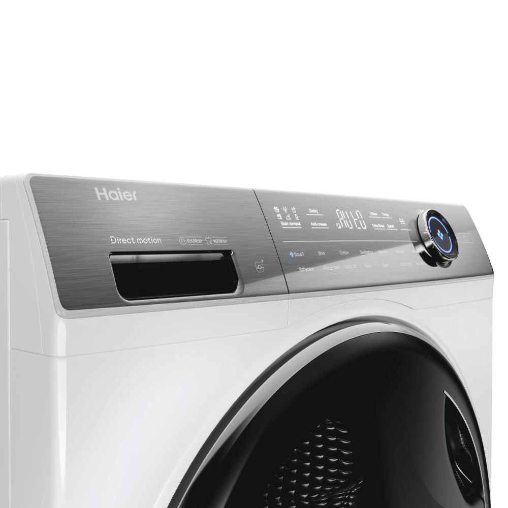 Haier HW100G-B14979UUK 10kg Freestanding Washing Machine-White