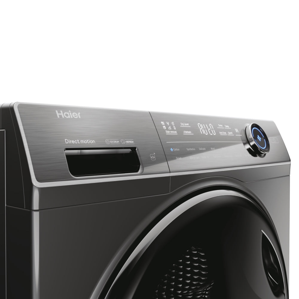 Haier HWD10BD14979SNUK Freestanding 10kg Washer Dryer (10kg wash 6kg dry)- Anthracite Finish