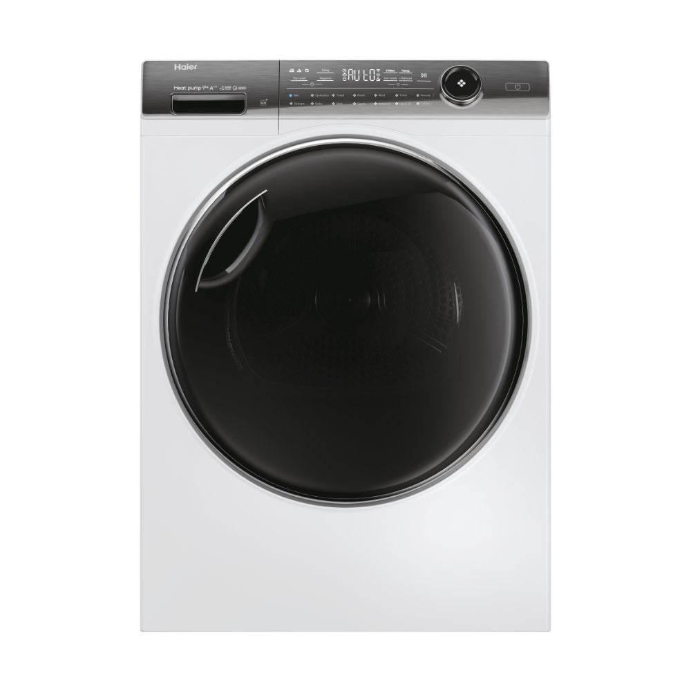 Haier HD90-A3Q979U1-UK Freestanding 9kg Heat pump Tumble Dryer- White