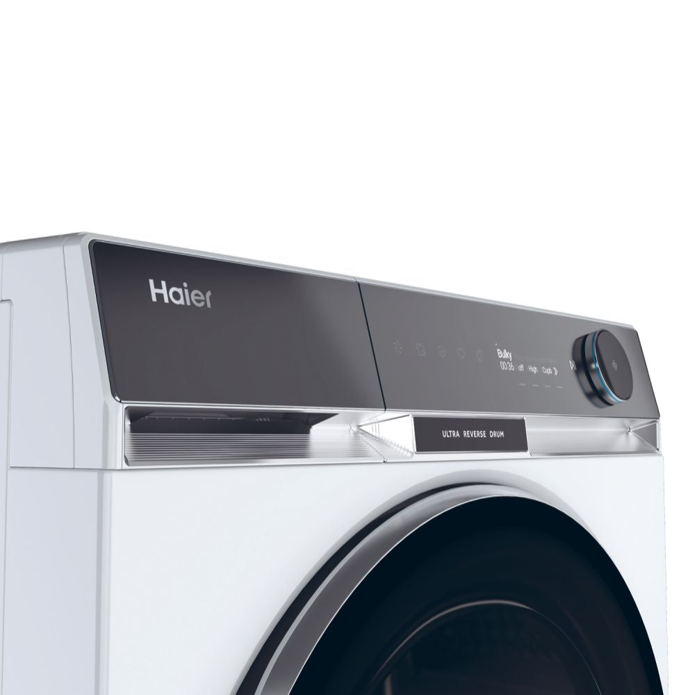 Haier HD90-A3Q397U1-UK Series 11 Freestanding 9kg Heat Pump Tumble Dryer-White