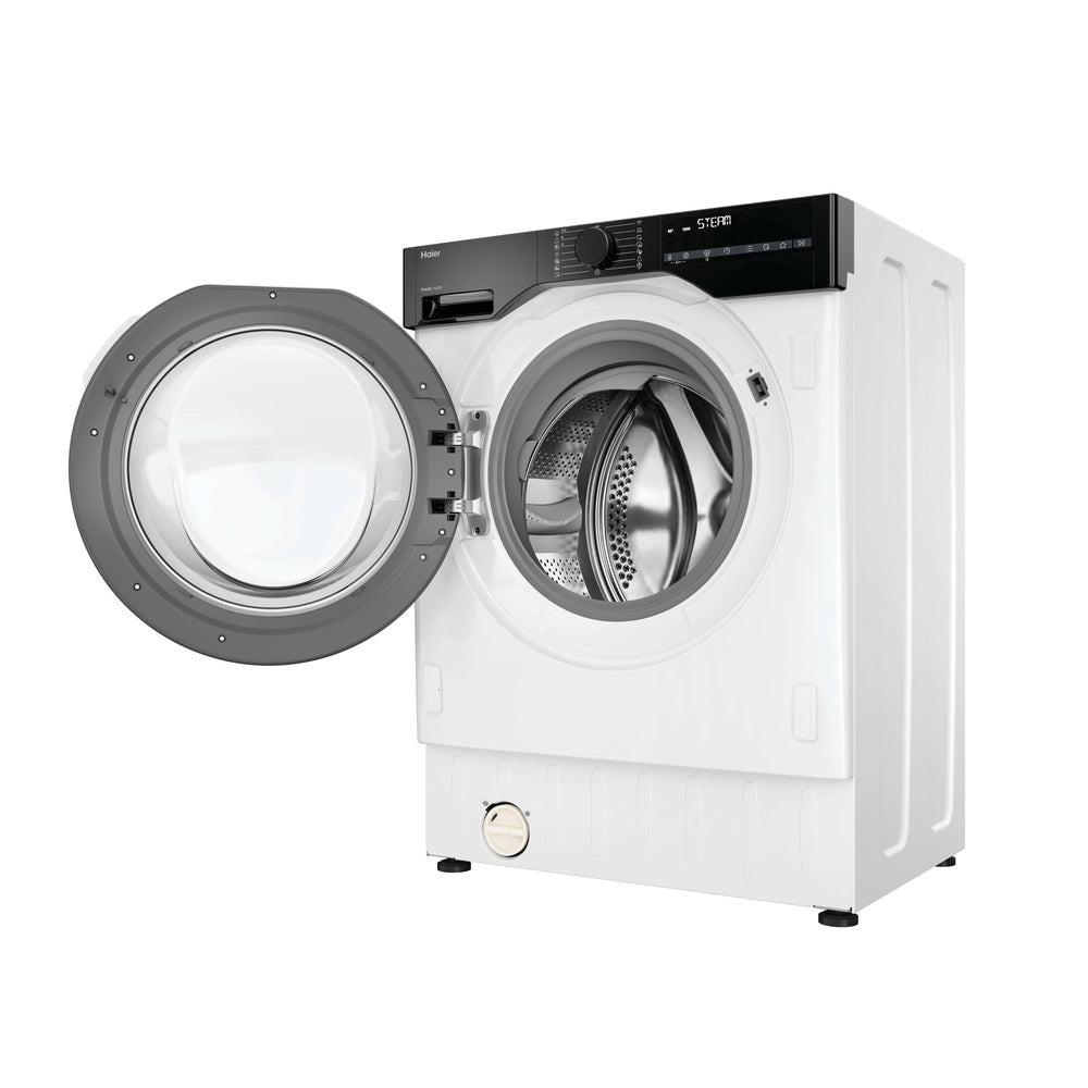 Haier BHA6S696M6D9-80 Series 6 Integrated 9/6kg Washer Dryer-White