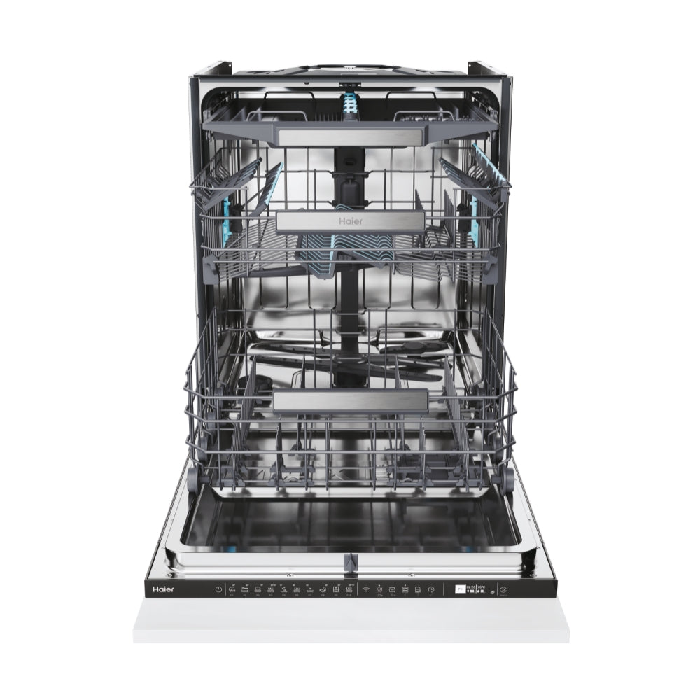 Haier XS 6A4M4PB-80 60cm Intergrated Dishwasher, 16 place settings I-PRO SHINE