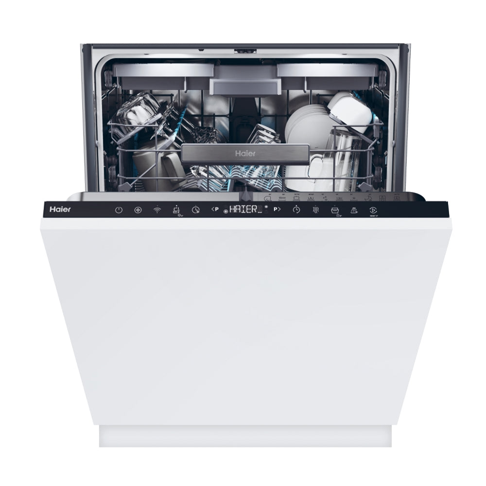 Haier XI 6C4S3FSB-80 60cm Fully Integrated 16 Place Dishwasher with Bluetooth & WIFI Connectivity