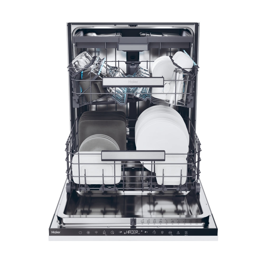 Haier XI 6C4S3FSB-80 60cm Fully Integrated 16 Place Dishwasher with Bluetooth & WIFI Connectivity