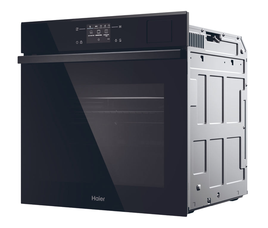 Haier H6 ID68CSYTB1 60cm Series 6 Multi-Function Wi-Fi Oven with Steam-AIRFRY, WIRELRESS PROBE- Black