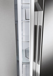 Haier HSR5918DNMP(UK) 90 CM, Side By Side Fridge Freezer Platinum Inox Finish