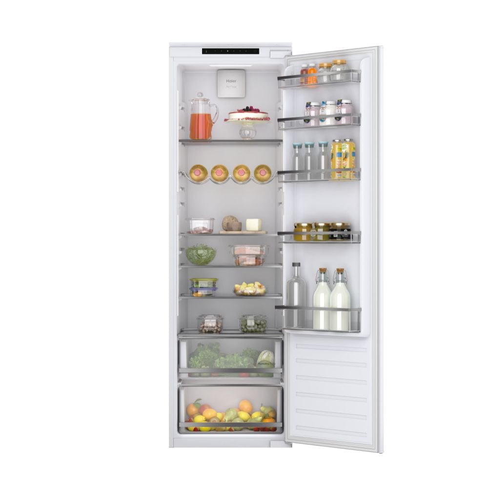 Haier HAMS518EWK 177cm Tall Built-in Larder Fridge-White