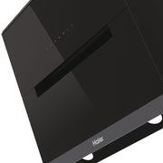 CLEARANCE Haier HADG6DS46BWIFI 60cm Angled Glass Chimney Wall Mounted