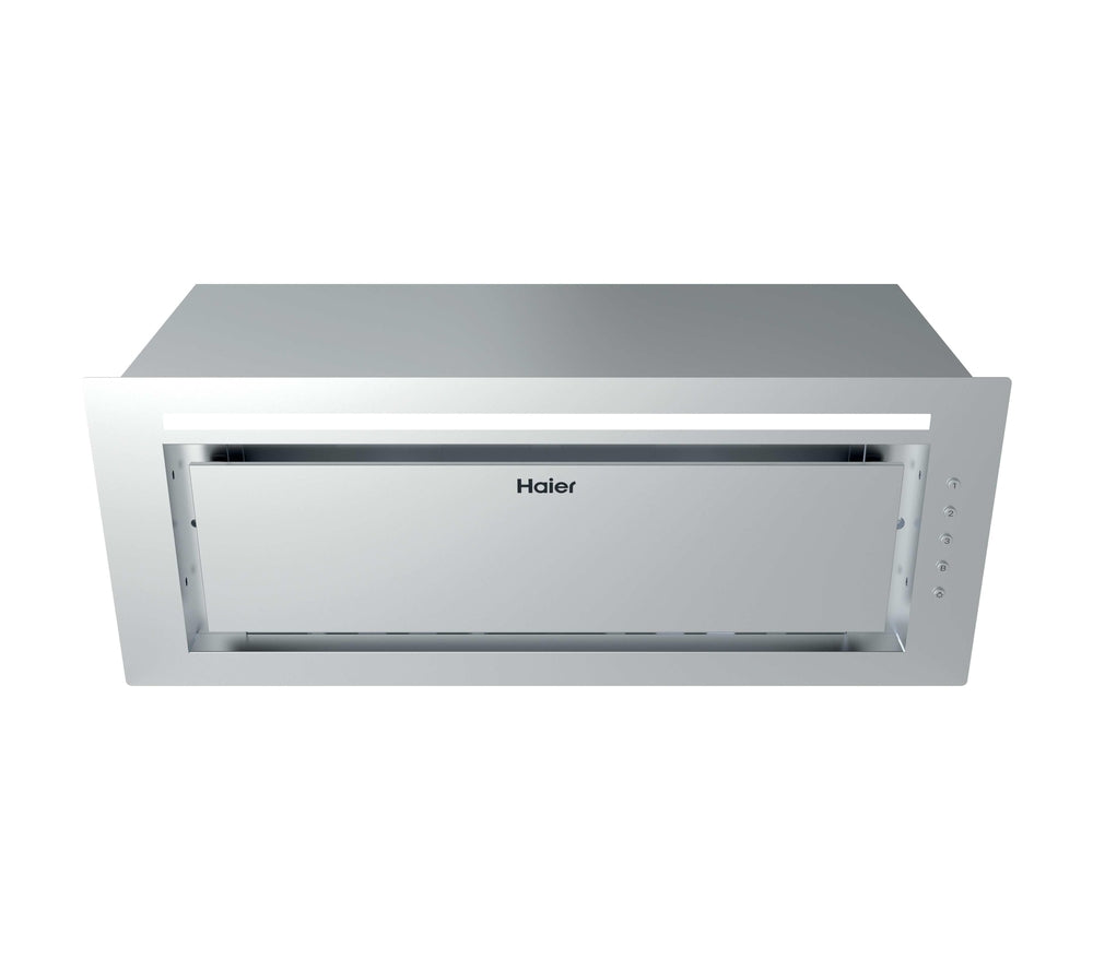 Haier HAPY72ES6XGG 72cm Built-In Stainless Steel Cooker Hood with Button Controls