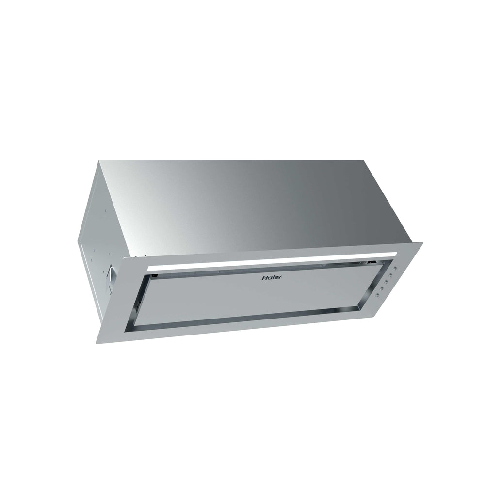 Haier HAPY72ES6XGG 72cm Built-In Stainless Steel Cooker Hood with Button Controls