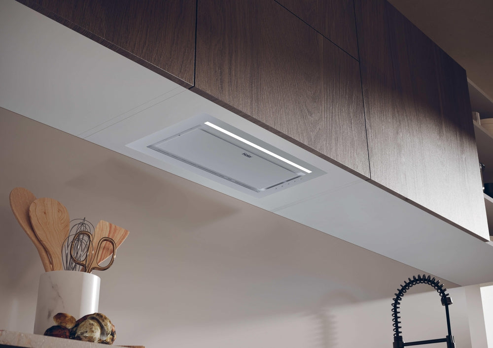 Haier HAPY72ES6XGG 72cm Built-In Stainless Steel Cooker Hood with Button Controls