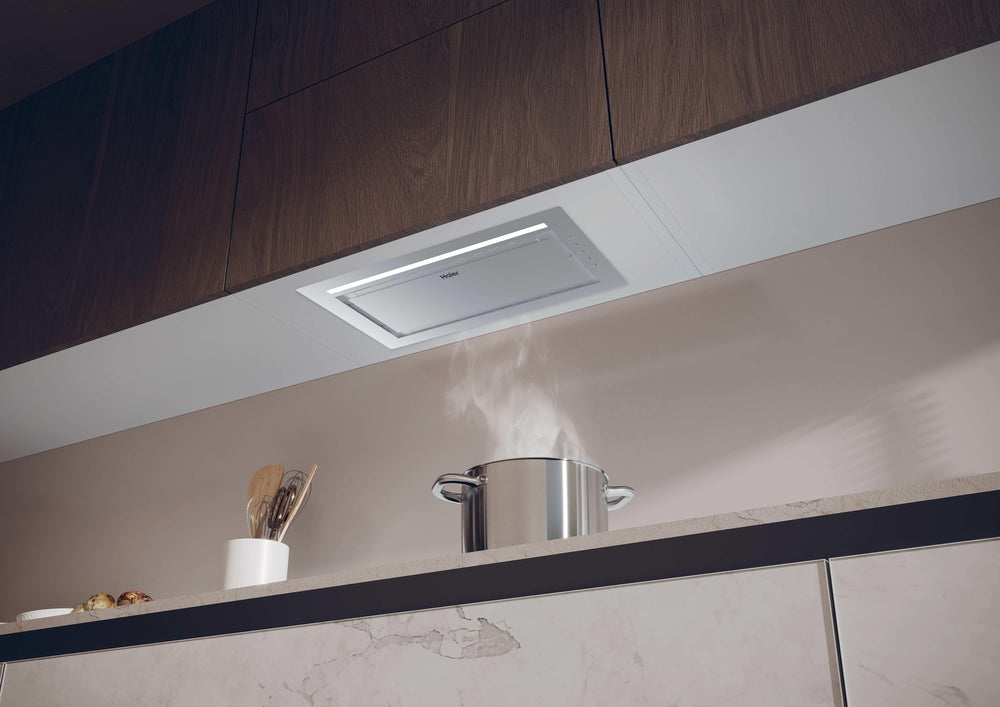 Haier HAPY72ES6XGG 72cm Built-In Stainless Steel Cooker Hood with Button Controls