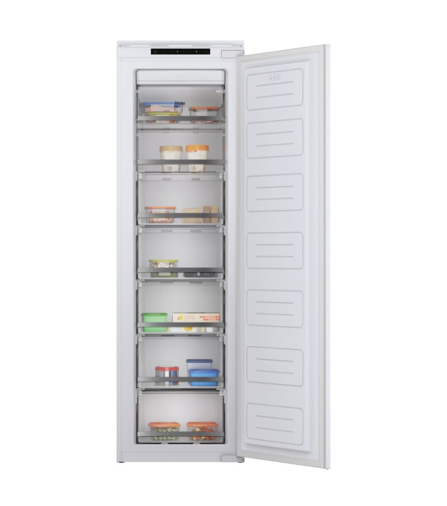 Haier HAUN518EWK 177cm Tall Larder Built-in Freezer-White