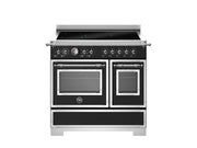 Bertazzoni HER95I2ENET2 90 cm induction top electric double oven Heritage Series-Black