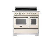 Bertazzoni HER95I2EAVT2 90 cm induction top electric double oven Heritage Series-Avorio
