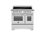 Bertazzoni HER95I2EXT2 90 cm induction top electric double oven Heritage Series-Stainless Steel