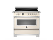 Bertazzoni HER95I1EAVT2 90cm induction top, electric oven Heritage Series-Avorio