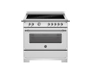Bertazzoni HER95I1EXT2 90cm induction top, electric oven Heritage Series-Stainless Steel