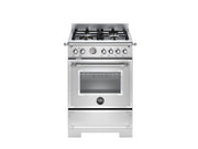 Bertazzoni HER64L1EXT2 60 cm 4-burner electric oven Heritage Series-Stainless Steel