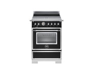 Bertazzoni HER64I1ENET2 60 cm induction top electric oven Heritage Series- Black