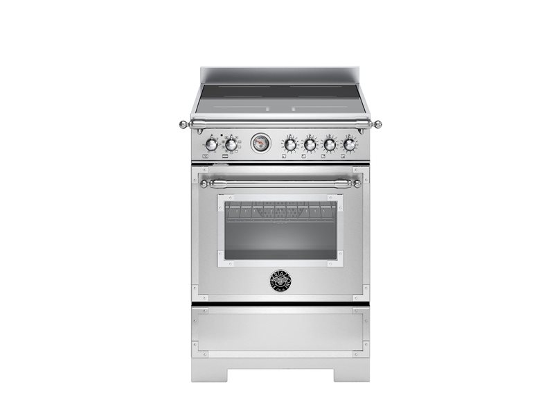 Bertazzoni HER64I1EXT2 60 cm induction top electric oven Heritage Series- Stainless Steel