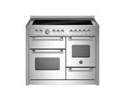 Bertazzoni MAS115I3EXC2 110 cm induction top electric triple oven Master Series-Stainless Steel