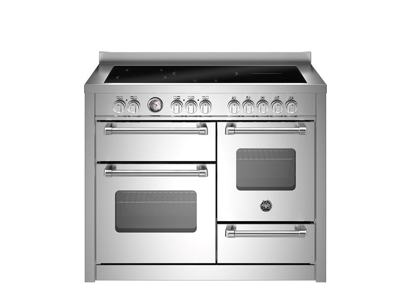 Bertazzoni MAS115I3EXC2 110 cm induction top electric triple oven Master Series-Stainless Steel